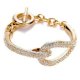Chain of Love Gold Bracelet by Spring Street Designs