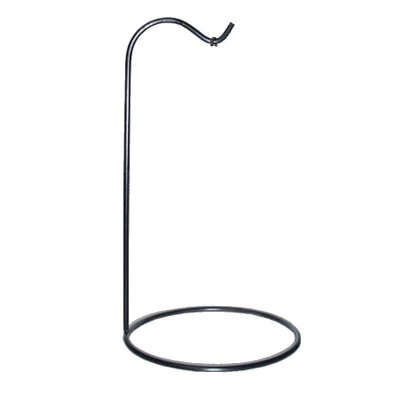 Black Metal Contemporary Style Ornament Stand