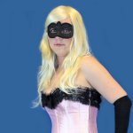 Bleached Blonde Long Straight Hairstyle Costume Wig