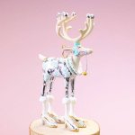 Moonbeam Vixen Reindeer Mini Ornament