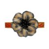 Stunning Beaded Cowgirl Leather Flower Bracelet