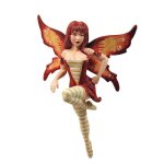 Ginger Diva Fairy Ornament by Amy Brown