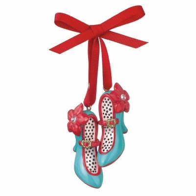 High Heel Shoes or Boots Christmas Ornament