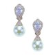 Bridal Earrings Romantic Chic by Spring Street Designs