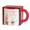 Teachers Give the Joy of Learning Christmas Coffee Mug