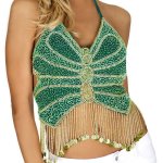Butterfly Magical Maiden Beaded Top