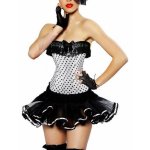 Polka Dot Princess Corset Set Top & Skirt