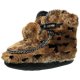 Brown Boutique Furry Boots by Dearfoam
