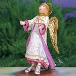 Reverent Angel Large Ornament by Patience Brewster