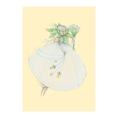 Fairy Wedding Gift Card & Envelope by Patience Brewster