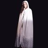 Beaded Velvet Hooded Cape Vintage Maiden