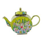 Fairy Teapot Figurine Trinket Box by Kelvin Chen