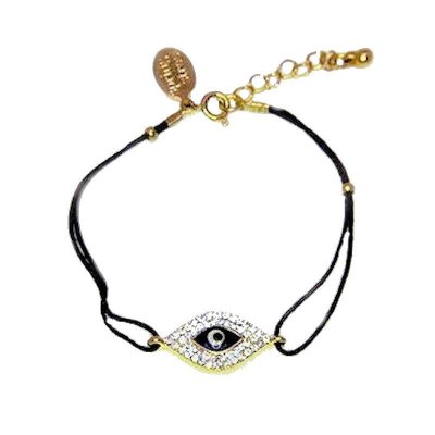 Pave Eye Crystal Bracelet by Spring Street Designs