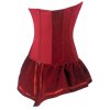 Fiery Vixen Riding Habit Corset Dress