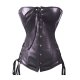 Gothic Queen Leather Corset