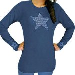 Be The Star Of Your Life Rhinestone Shirt by Sabrina Barnett