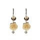 Elegant Flower Charm Chandelier Earrings