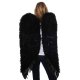 Black Feather Wings 38.5 Inches Tall