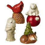 Animal Figurine Christmas Salt & Pepper Set