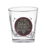 Tipsy Christmas Whiskey Glasses Set of 4 Funny Sayings