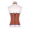 Steam Punk Halter Style Straps Corset