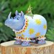 Roberta Rhino Mini Ornament by Patience Brewster