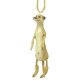 Meerkat Figurine Christmas Ornament by Bert Anderson