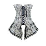 Shimmering Rose Jumper Corset Style Top