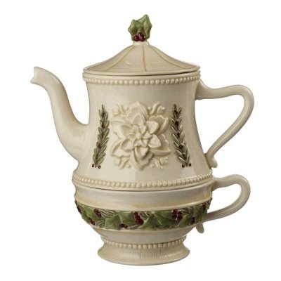 Celtic Irish Christmas Tea For One Set