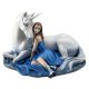 Blue Moon Unicorn Figurine by Anne Stokes