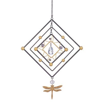 Dragonfly Diamond Hanging Garden Ornament