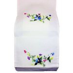 Flower Garland Handmade Linen Toilet Paper Holder