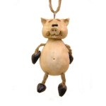 My Little Piggy Figurine Christmas Ornament by Bert Anderson