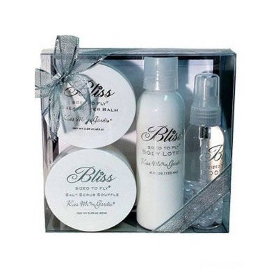 Gift Set 4 Piece Bliss Fragrance All Natural Skincare