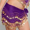 Gold Coin Hip Scarf Belly Dance Costume
