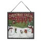 Snowman Cheer Christmas Count Down Sign