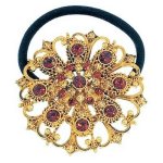 Topaz Delight Ponytail Holder by Spring Street Design