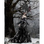 Queen of Shadows Fairy Fantasy Art by Nene Thomas