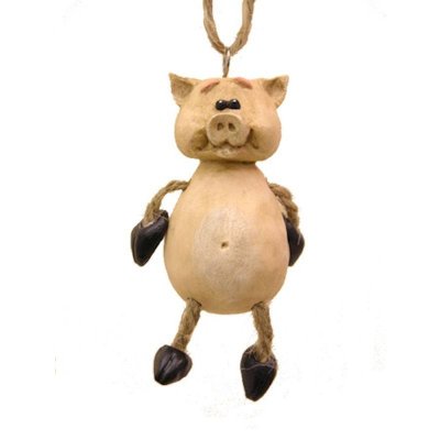 My Little Piggy Figurine Christmas Ornament by Bert Anderson