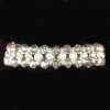 Glistening Crystals in a Row Bracelet