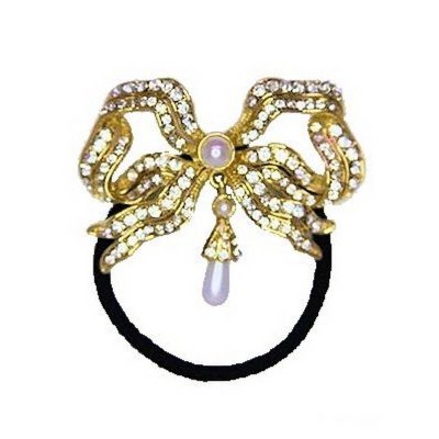 Elegant Bow Ponytail Holder by Spring Street Design