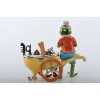 Ice Cream Man Frog Figurine Trinket Box by Keren Kopal