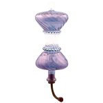 Hummingbird Feeder Handmade Glass Hour Glass Design