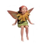 Marigold Flower Fairy Ornament by Cicely Mary Barker
