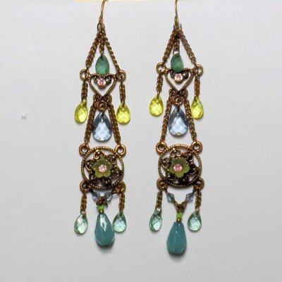 Dream Catcher Chandelier Earrings by I Love Bracelets