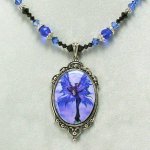 Luna Sprite Fantasy Art Fairy Necklace by Amy Brown
