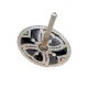 Crystal Elegance Black Ring Holder by Spring Street Design