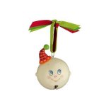 I Love You Jingle Bell Baby Ceramic Christmas Ornament