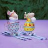Dash Away Skiing Mouse Large Ornaments Molly or Max