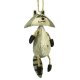 Raccoon Figurine Steal Your Heart Christmas Ornament